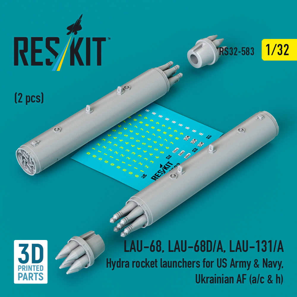1/32 LAU-68/68D/A, LAU-131/A Hydra rocket launcher