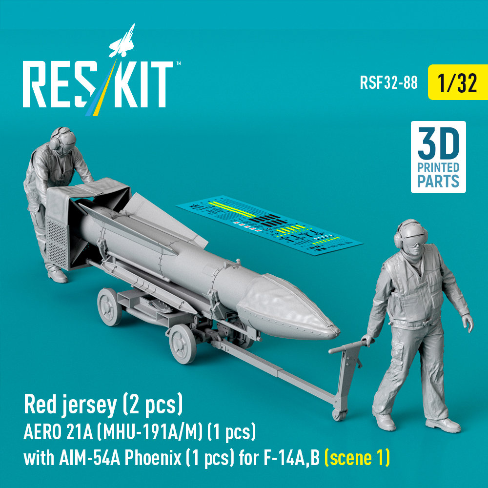 1/32 Red jersey (2 pcs.) AERO 21A (MHU-191A/M)