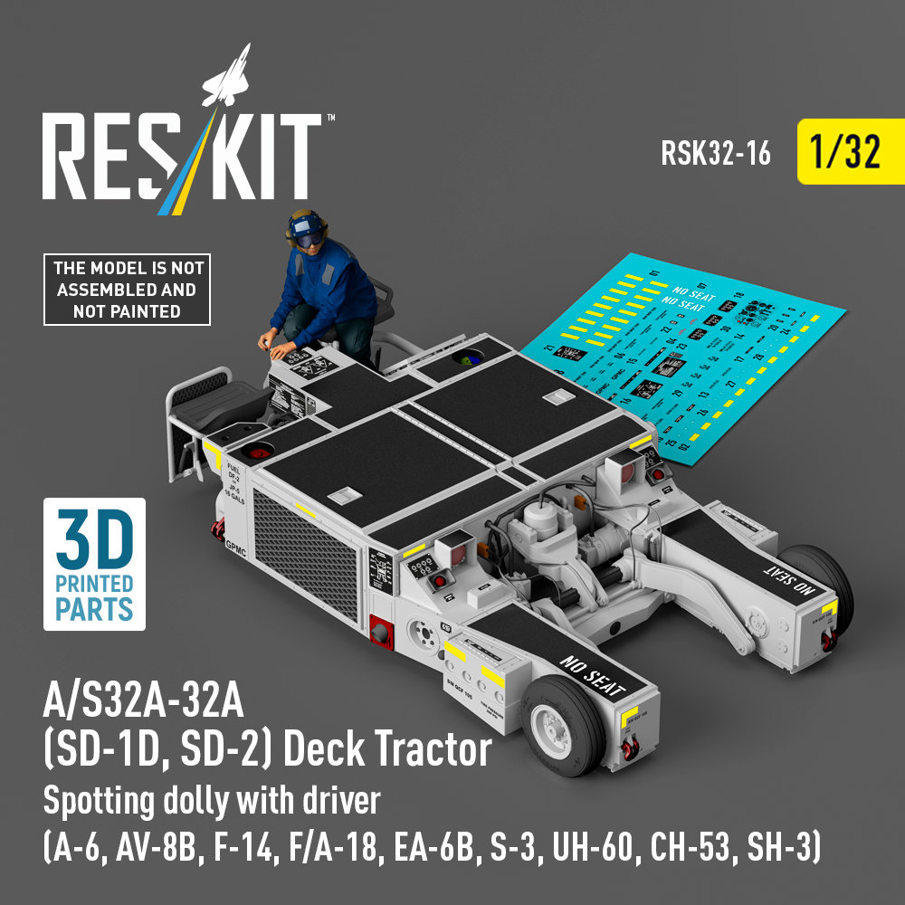 1/32 A/S32A-32A (SD-1D,SD-2) Deck Tractor w/ driv.