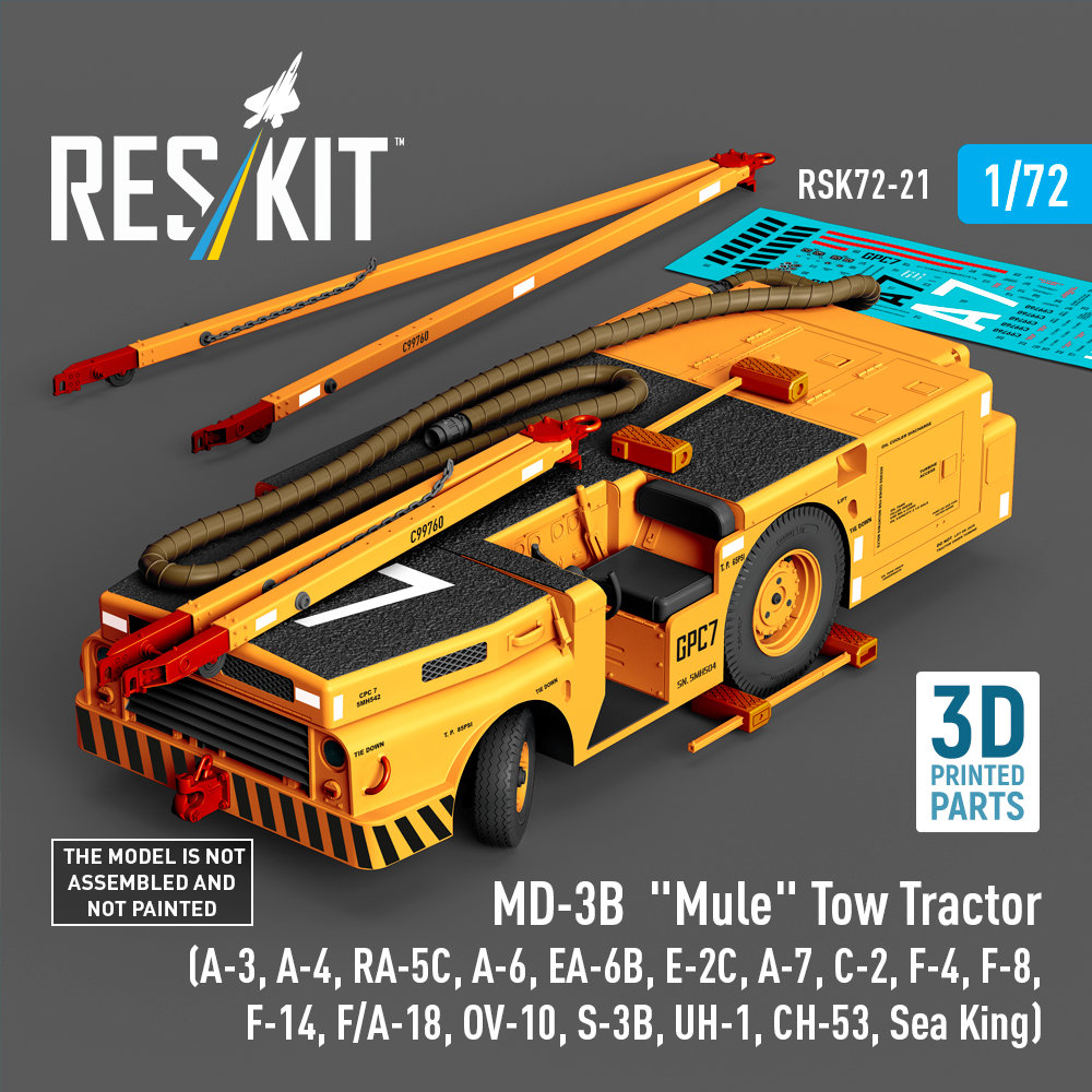 1/72 MD-3B 'Mule' Tow Tractor Early Version