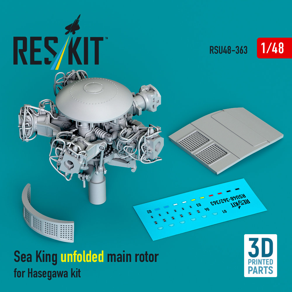 1/48 Sea King unfolded main rotor (HAS) 