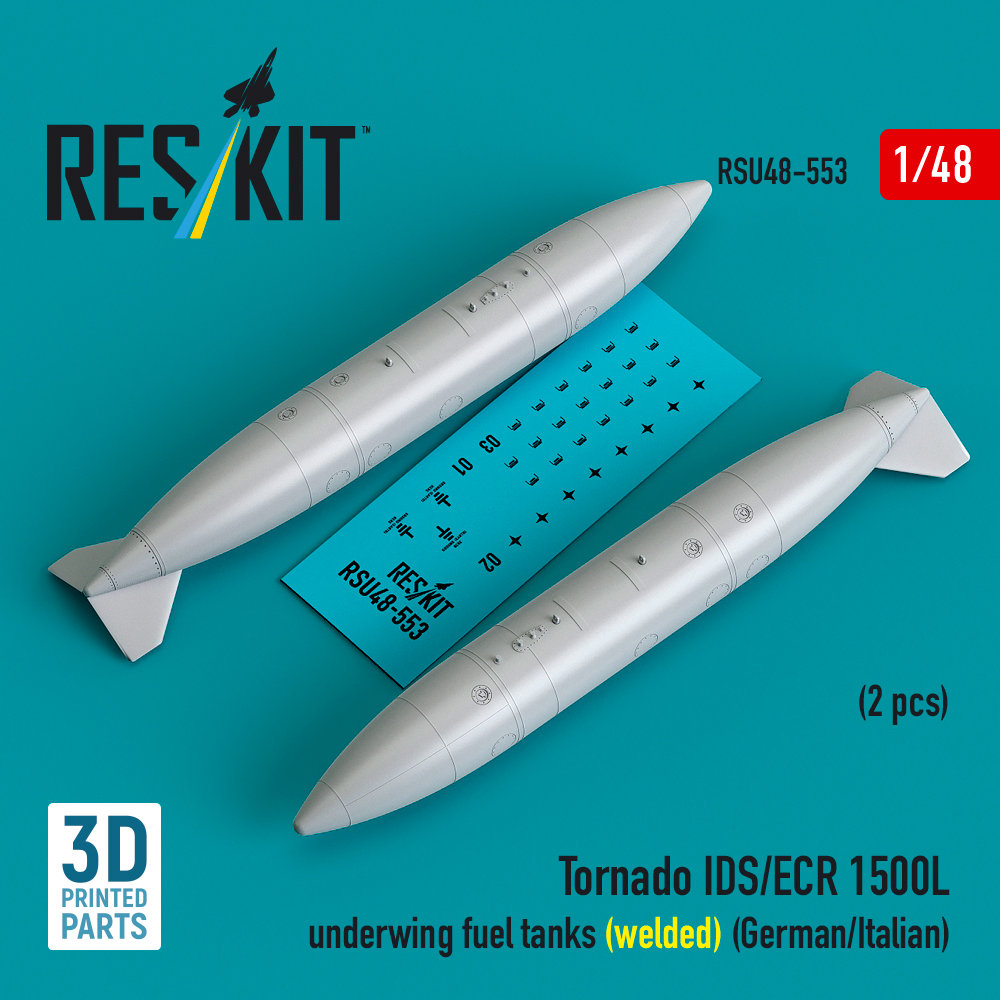 1/48 Tornado IDS/ECR 1500L underwing fuel tanks