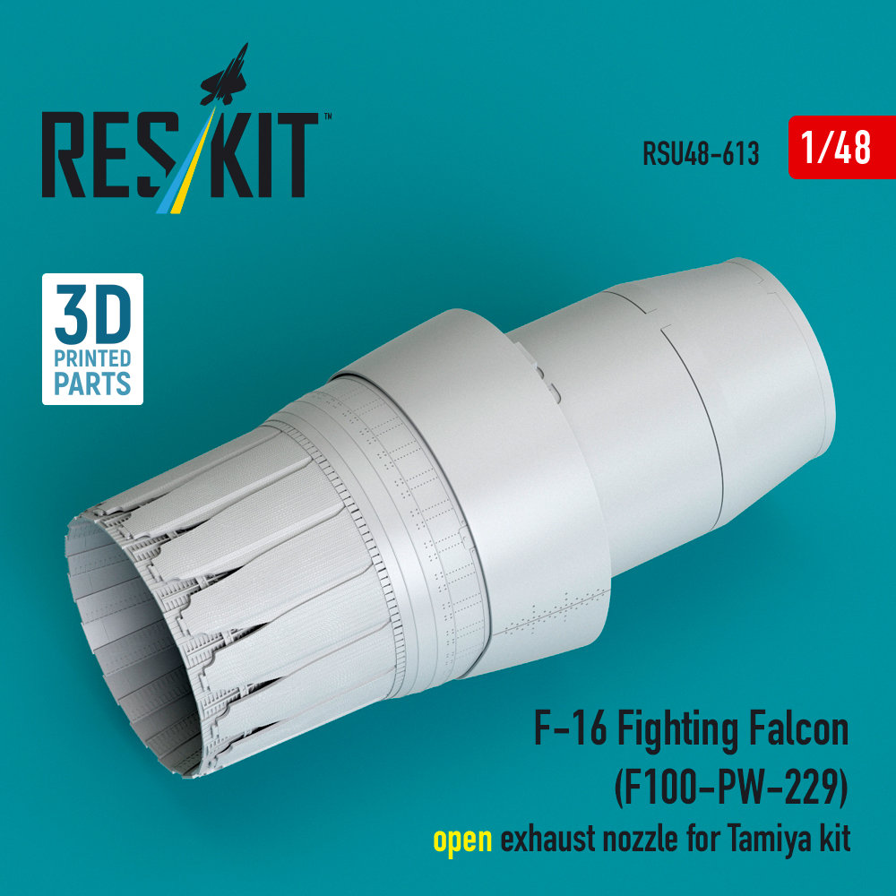 1/48 F-16 Fight.Falcon (F100-PW-229) exh.noz.(TAM)
