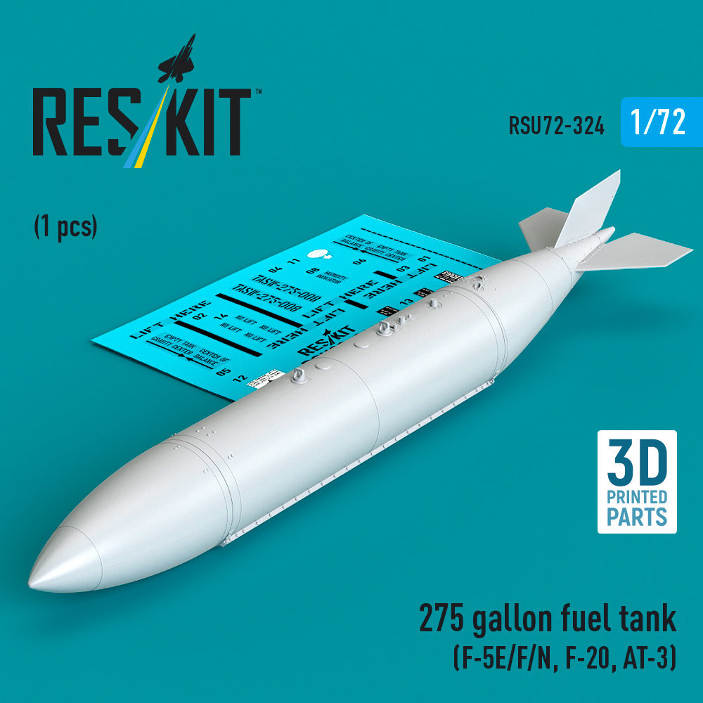 1/72 275 gallon fuel tank (1 pc.) 