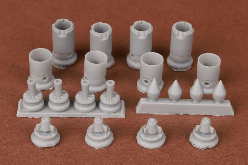 1/72 B-58 Hustler Seamless Engine Intakes (ITAL)
