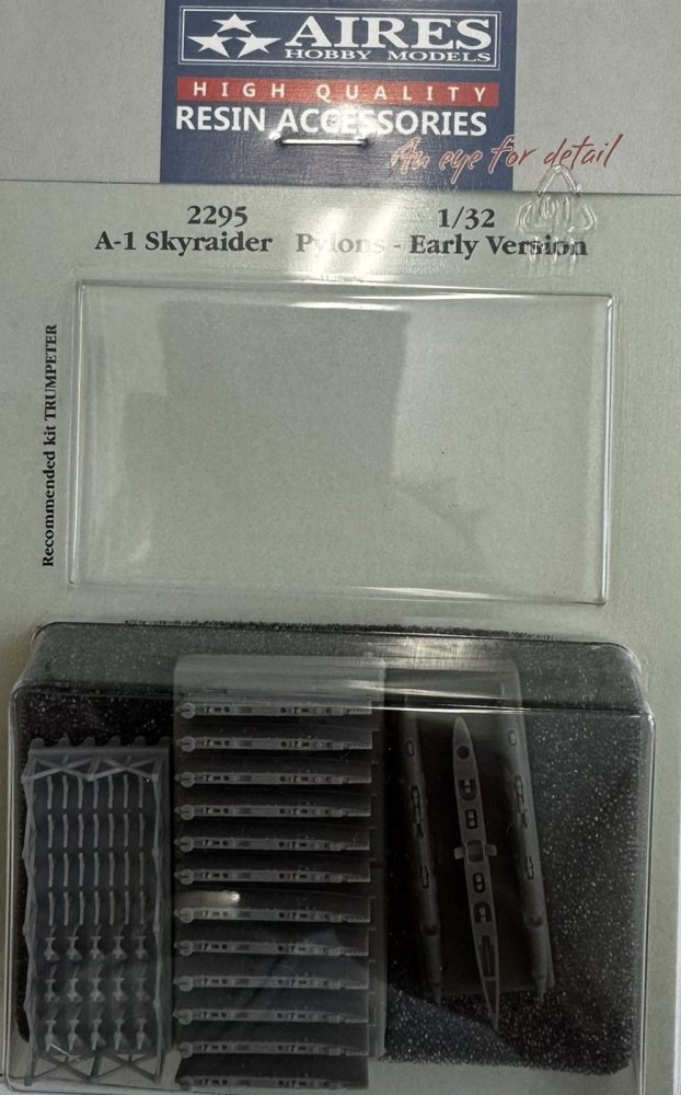 1/32 A-1 Skyraider pylons - early version (TRUMP)