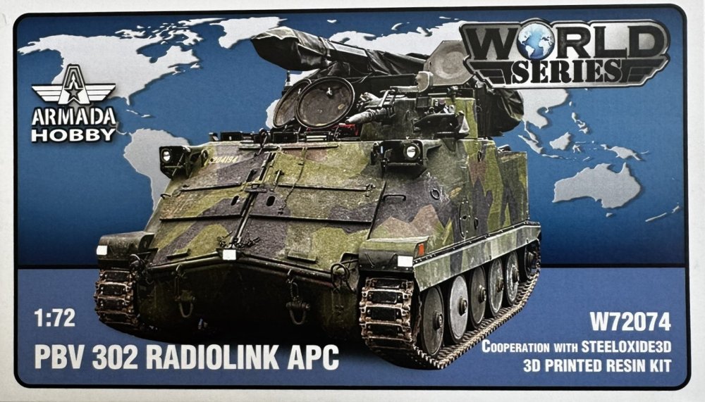 1/72 PBV 302 Radiolink APC (3D printed kit)