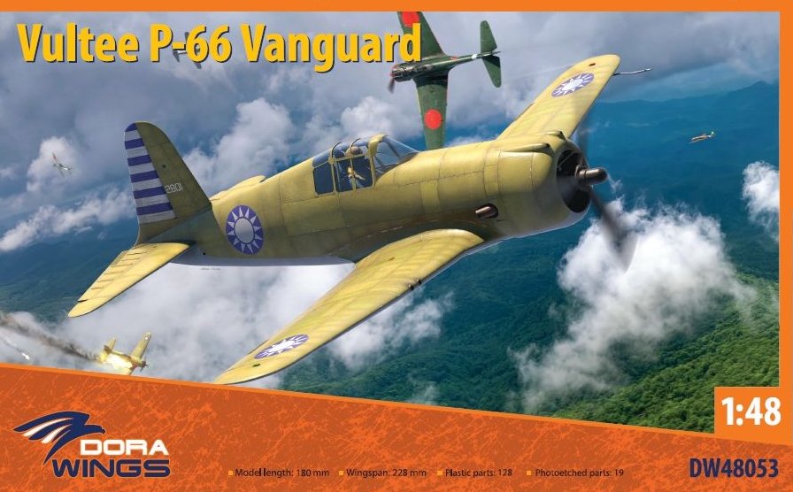 1/48 Vultee P-66 Vanguard (4x camo)