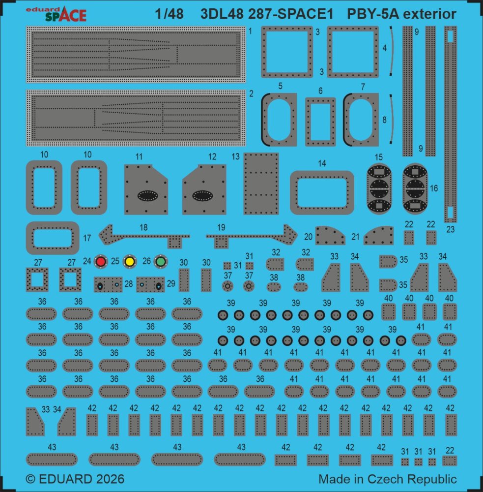 1/48 PBY-5A exterior SPACE (EDU/REV)