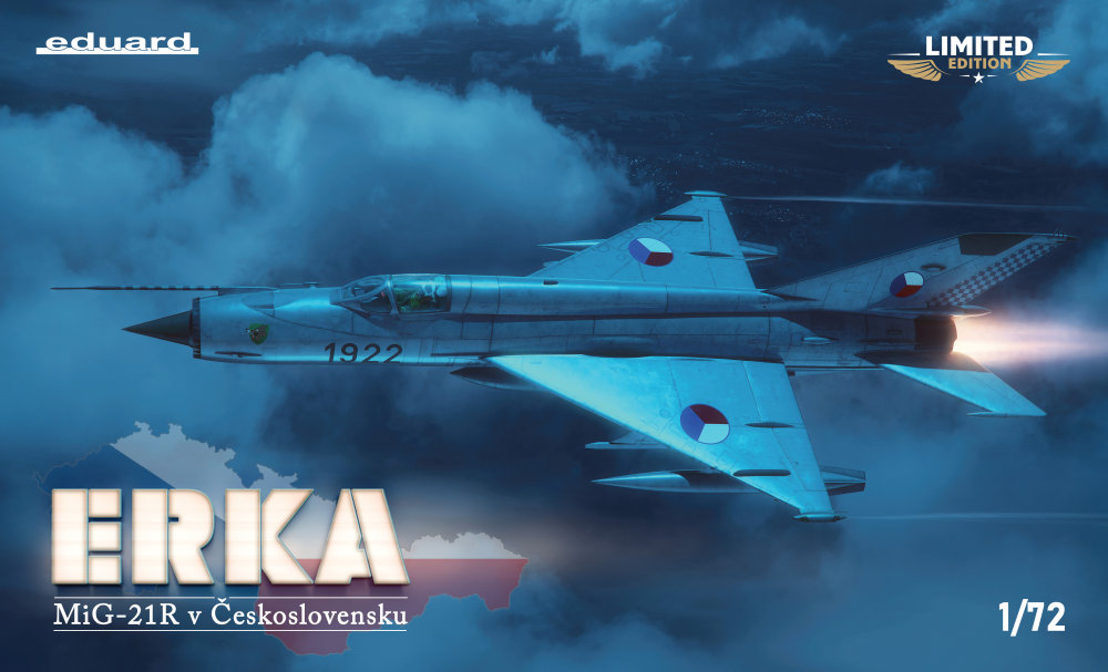 1/72 ERKA/MiG-21R in Czechoslovakia (Limited Ed.)