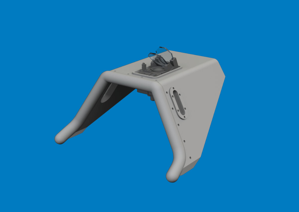 BRASSIN 1/48 Fw 190D-9 gun sight PRINT (MINA)