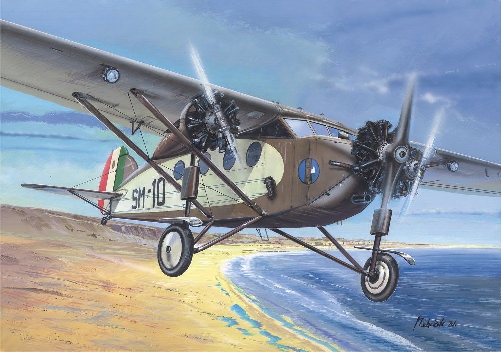 1/72 Caproni Ca.101 (3x Italian camo)