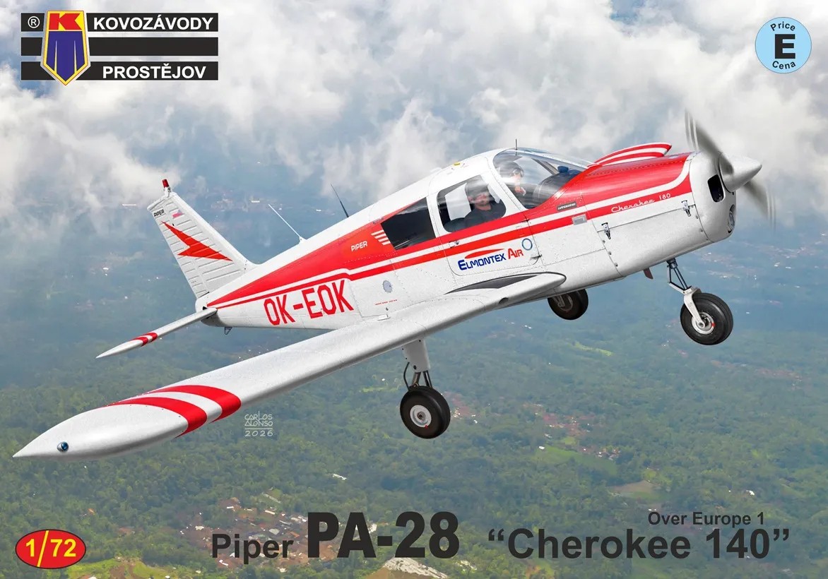1/72 PA-28 'Cherokee 140' o. Europe 1 (4x camo)