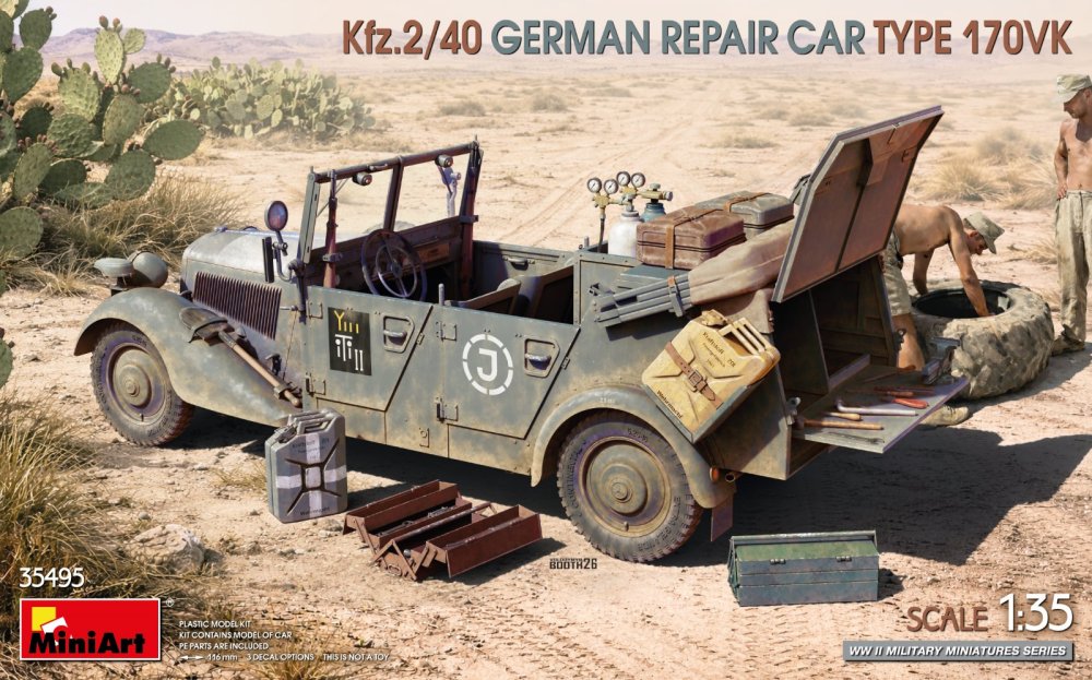 1/35 Kfz.2/40 German Repair Car Type 170VK