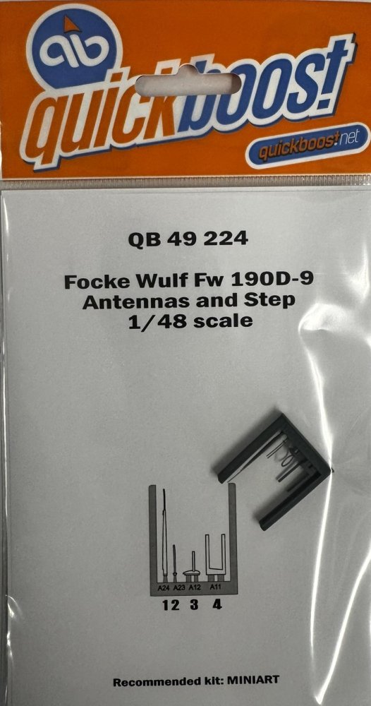 1/48 Fw 190D-9 antennas and step (MINA)