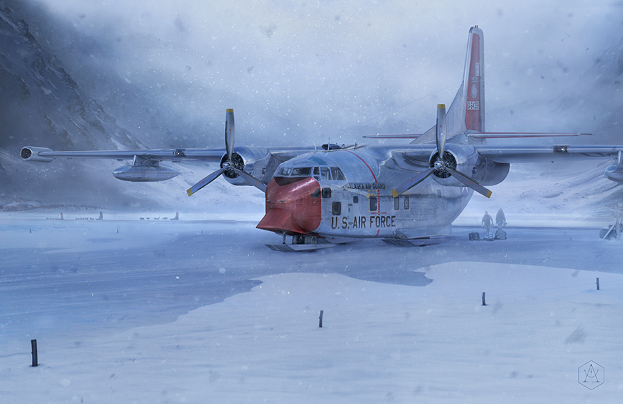 1/72 Fairchild C-123 Provider Alaska Air Nat.Guard