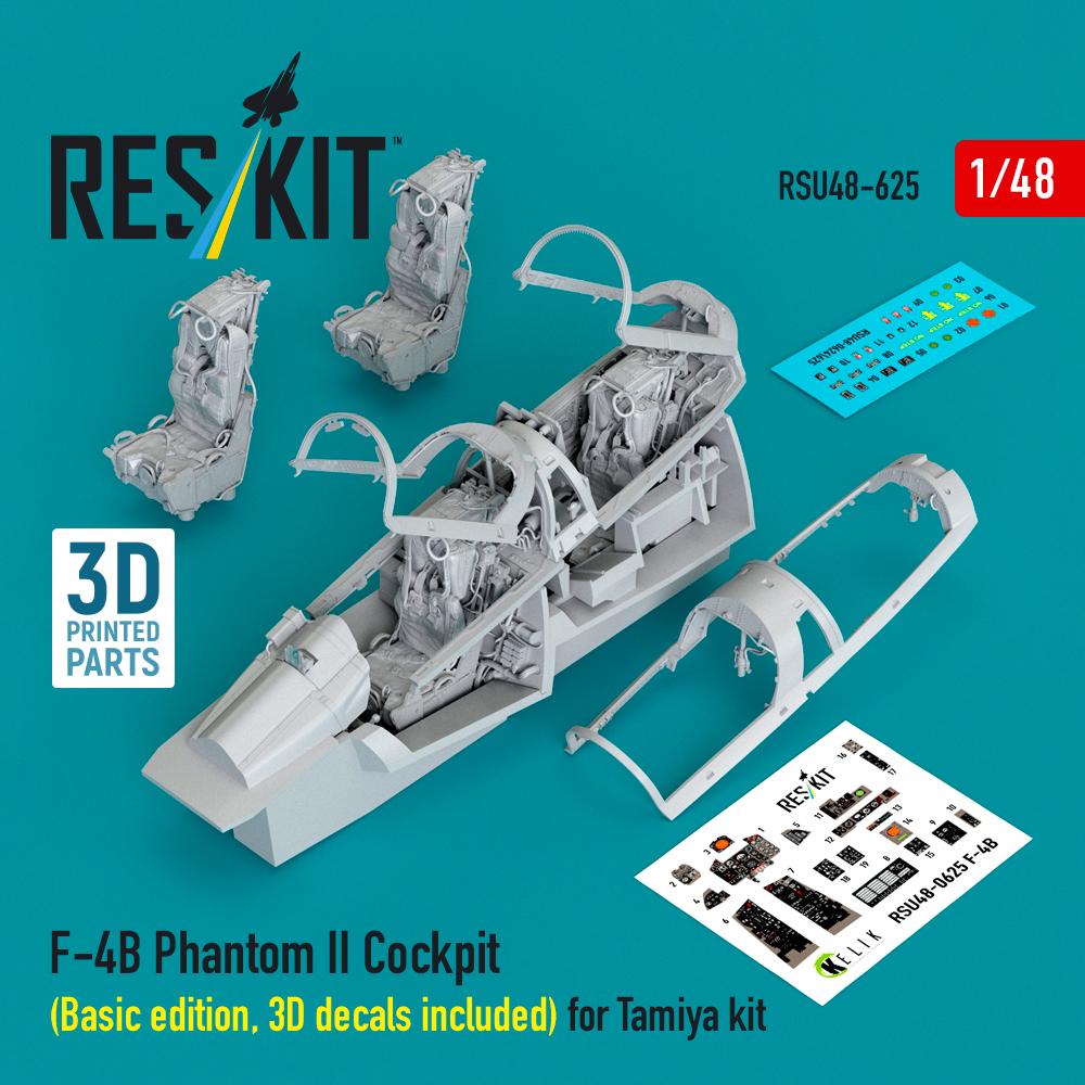 1/48 F-4B Phantom II Cockpit - Basic (TAM)